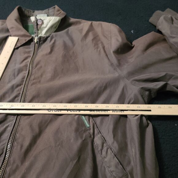 Weatherproof Garment Company Mens Jacket Brown Size XL Zip Closure Pocket - Picture 3 of 12